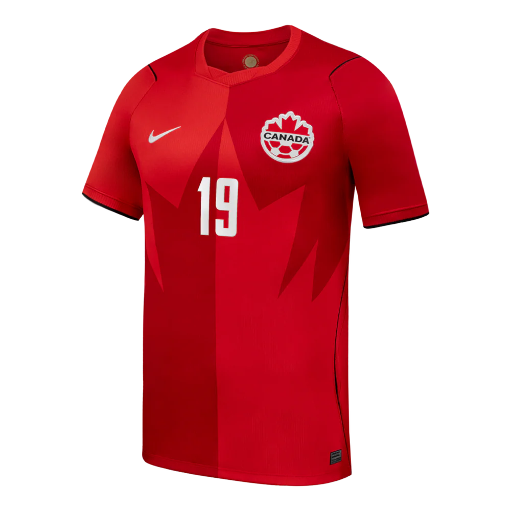 Alphonso Davies Canada 2026 Home Soccer Jersey by Nike