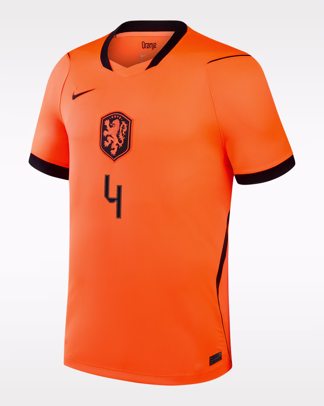Virgil van Dijk Netherlands 2026 Home Soccer Jersey by Nike