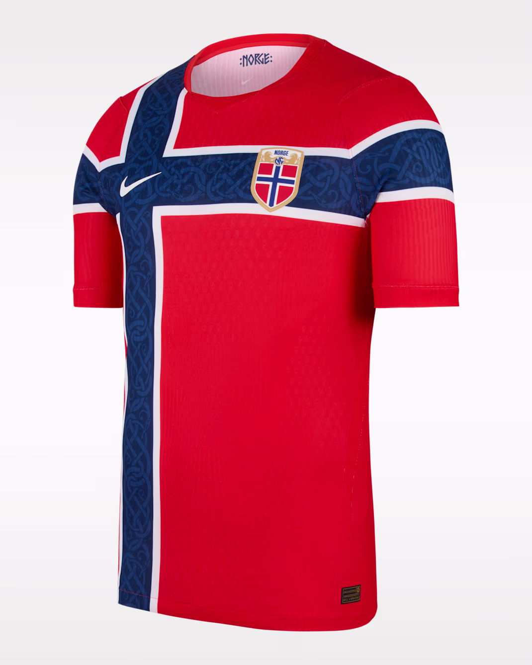 Patrick Berg Norway 2026 Home Soccer Jersey by Nike