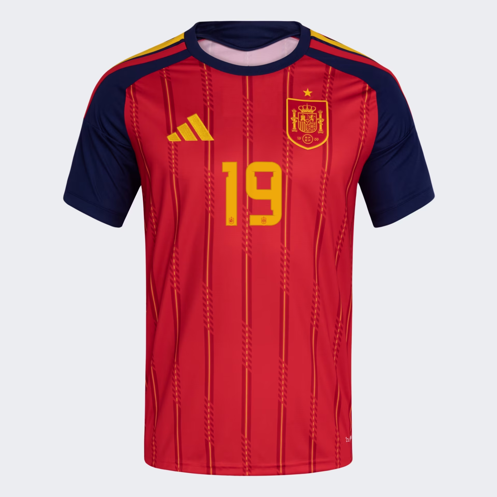 Lamine Yamal Spain 2026/27 Home Soccer Jersey by Adidas