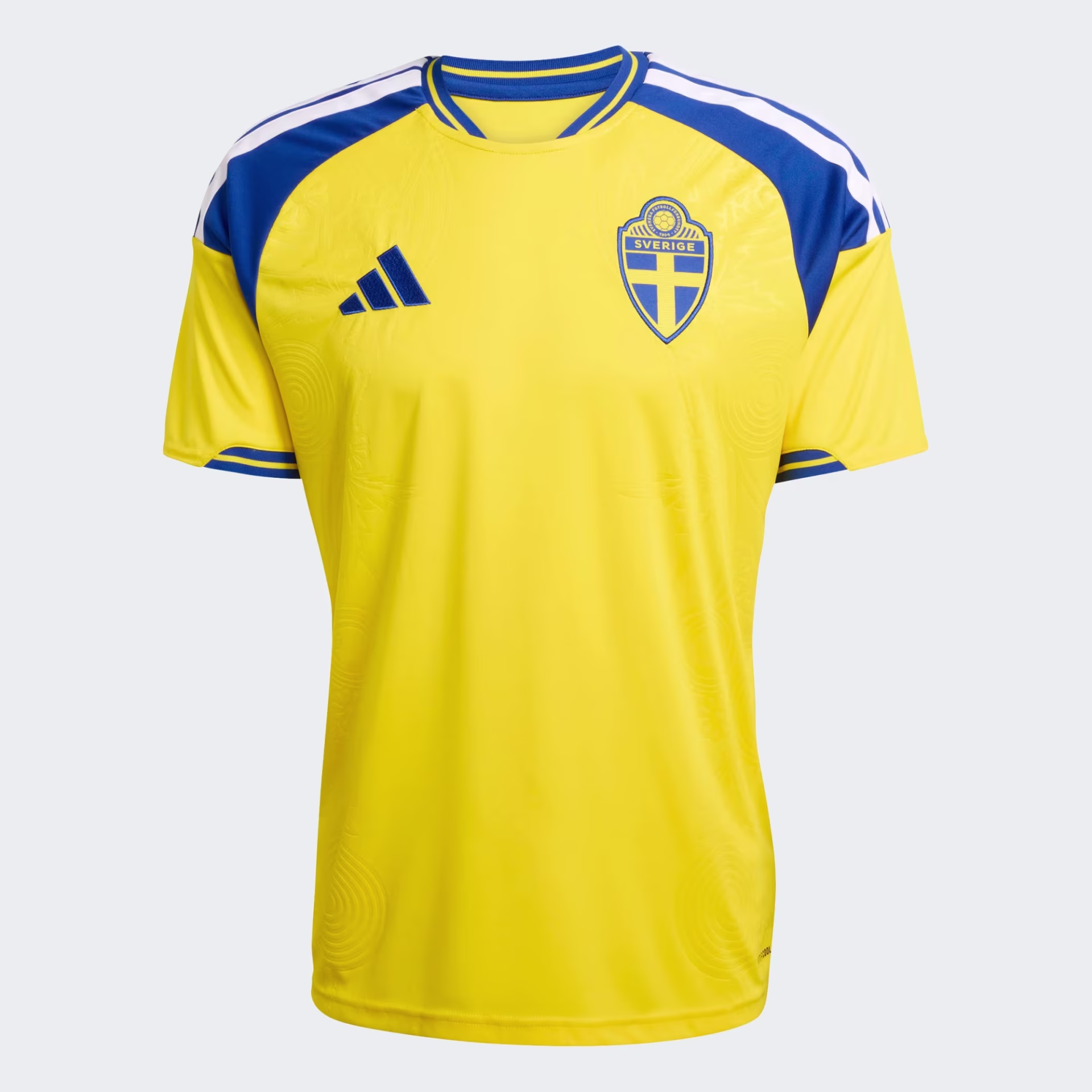 Gustaf Nilsson Sweden 2026 Home Soccer Jersey by Adidas