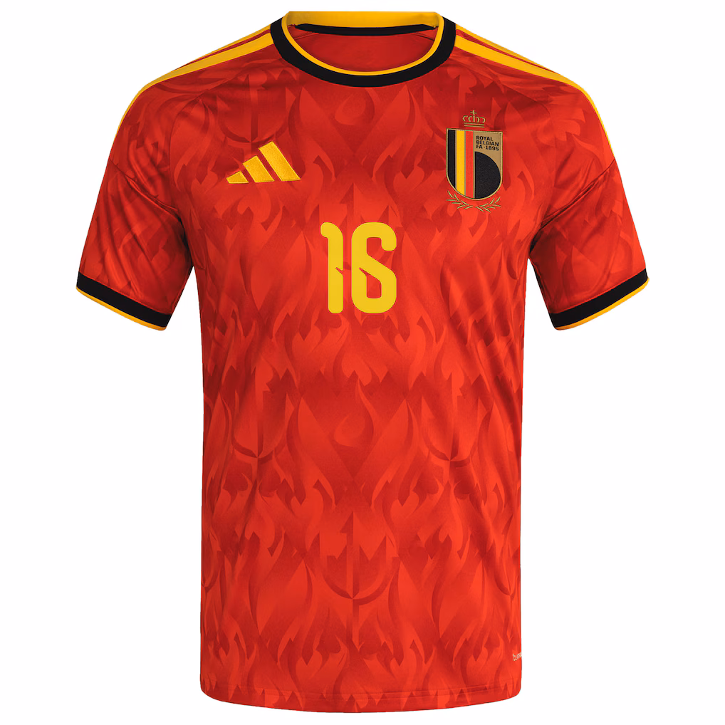 Joaquin Seys Belgium 2026 Home Soccer Jersey by Adidas