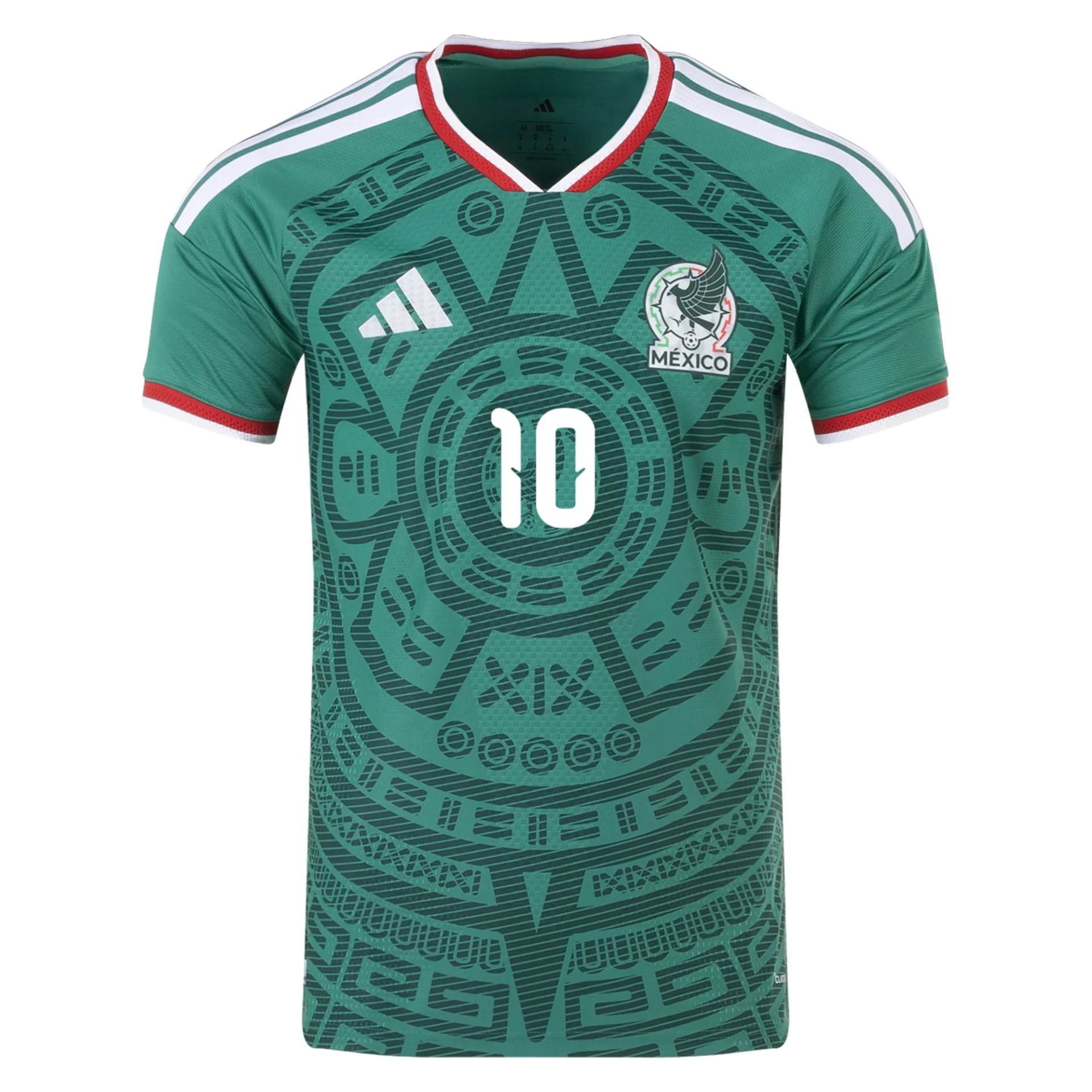 Alexis Vega Mexico 2026 Home Soccer Jersey by Adidas