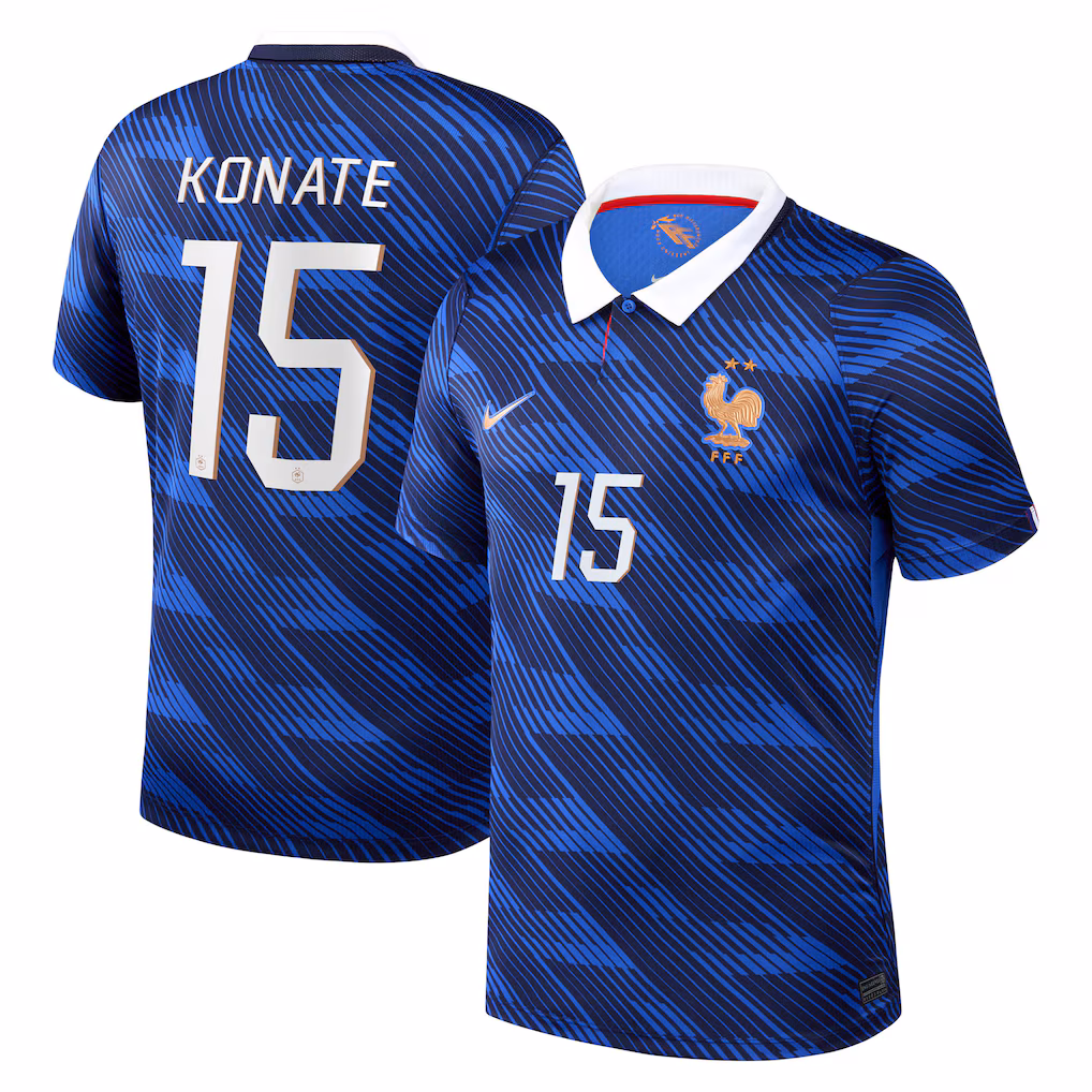 Ibrahima Konaté France 2026 Home Soccer Jersey by Nike