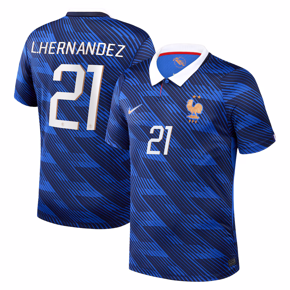 Lucas Hernández France 2026 Home Soccer Jersey by Nike