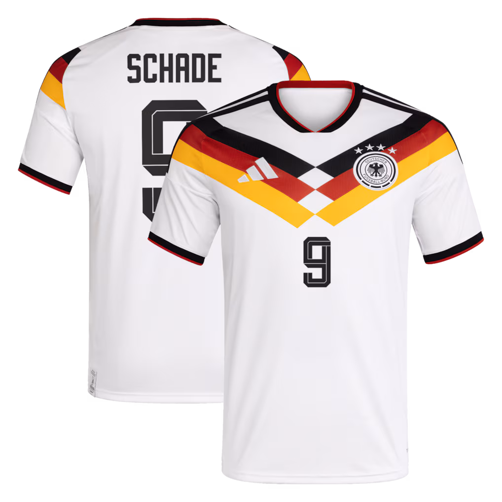 Kevin Schade Germany 2026 Home Soccer Jersey by Adidas