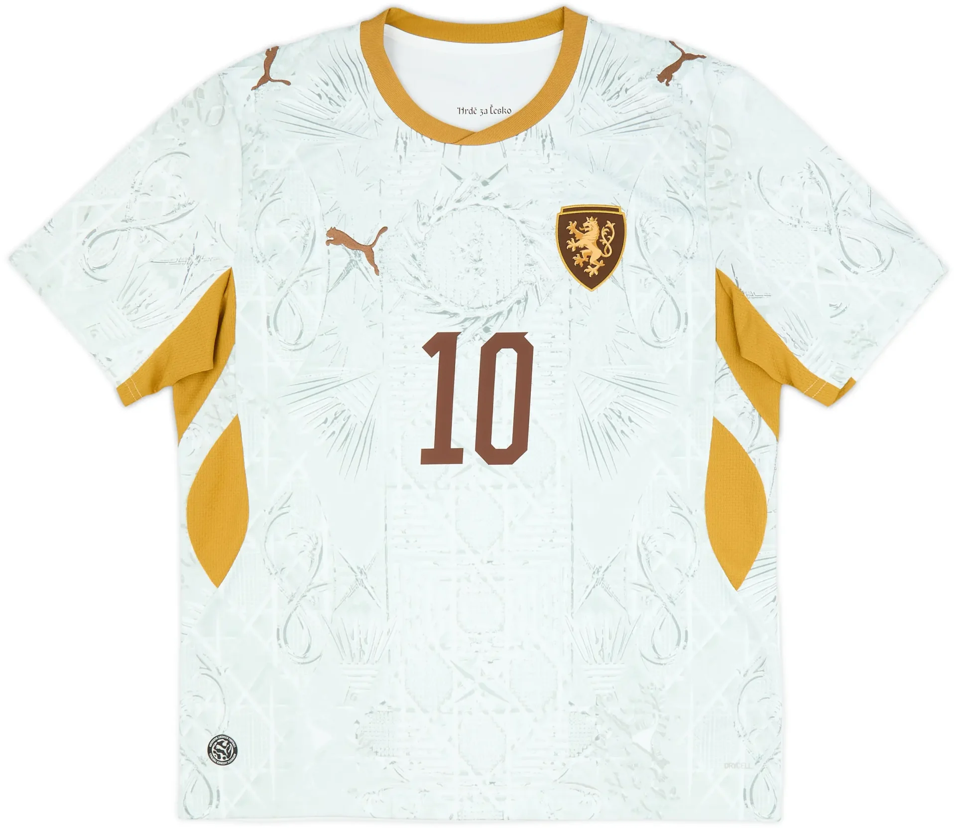 Patrik Schick Czech Republic 2026 Away Soccer Jersey by PUMA