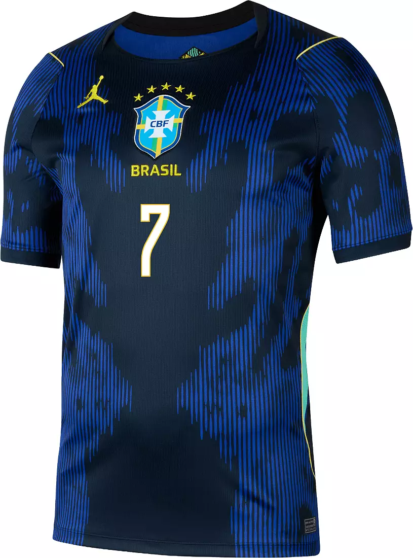 Vinícius Júnior Brazil 2026 Away Soccer Jersey by Nike - US Sport Box - image 1