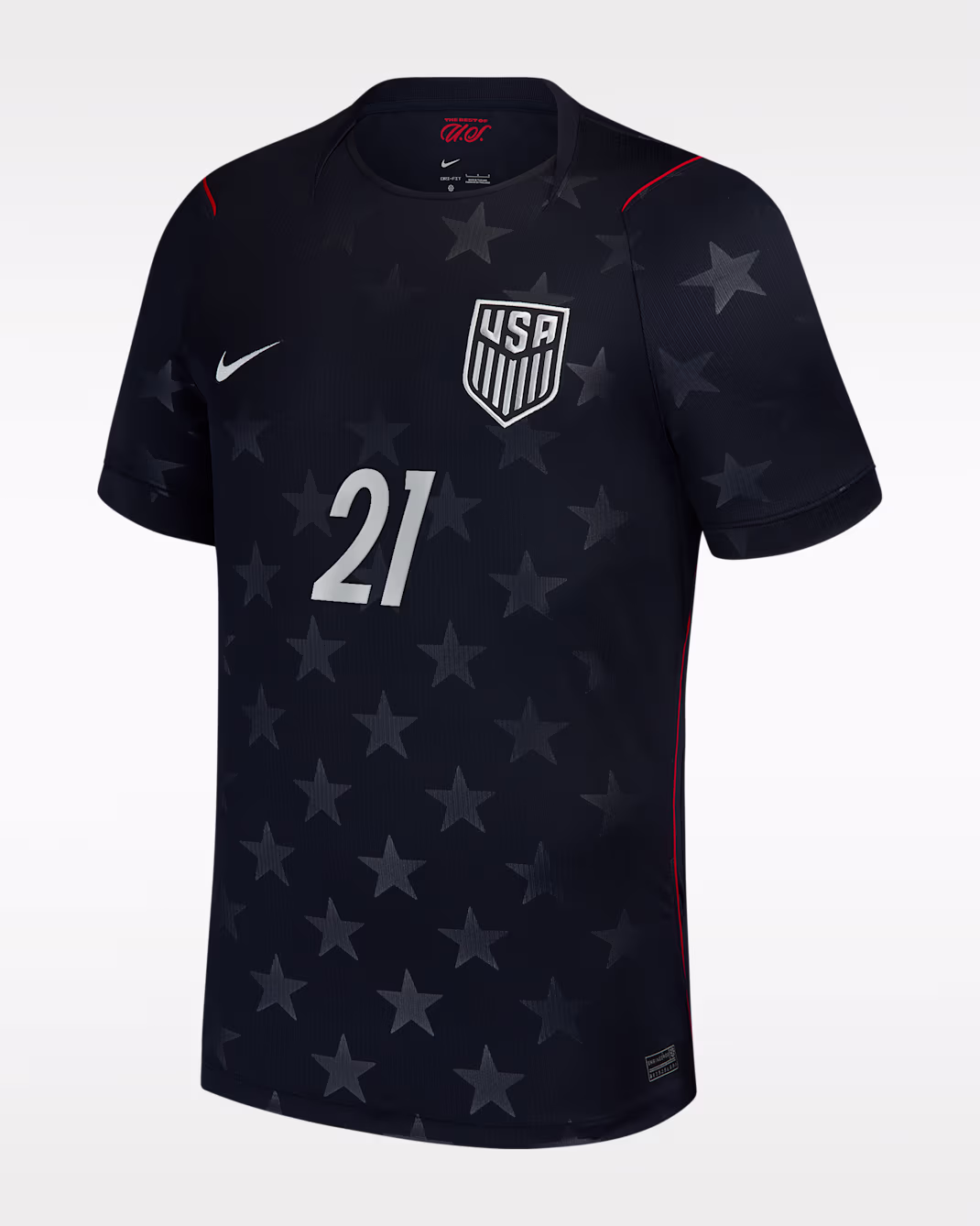 Tim Weah United States 2026 Away Soccer Jersey by Nike