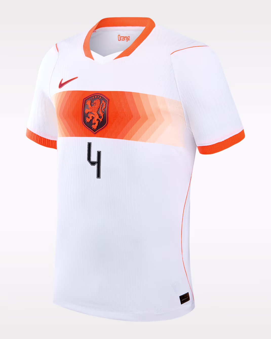 Virgil van Dijk Netherlands 2026 Away Soccer Jersey by Nike