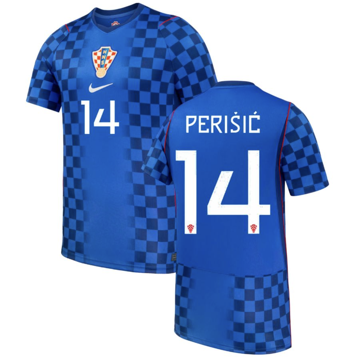 Ivan Perišić Croatia 2026 Away Soccer Jersey by Nike