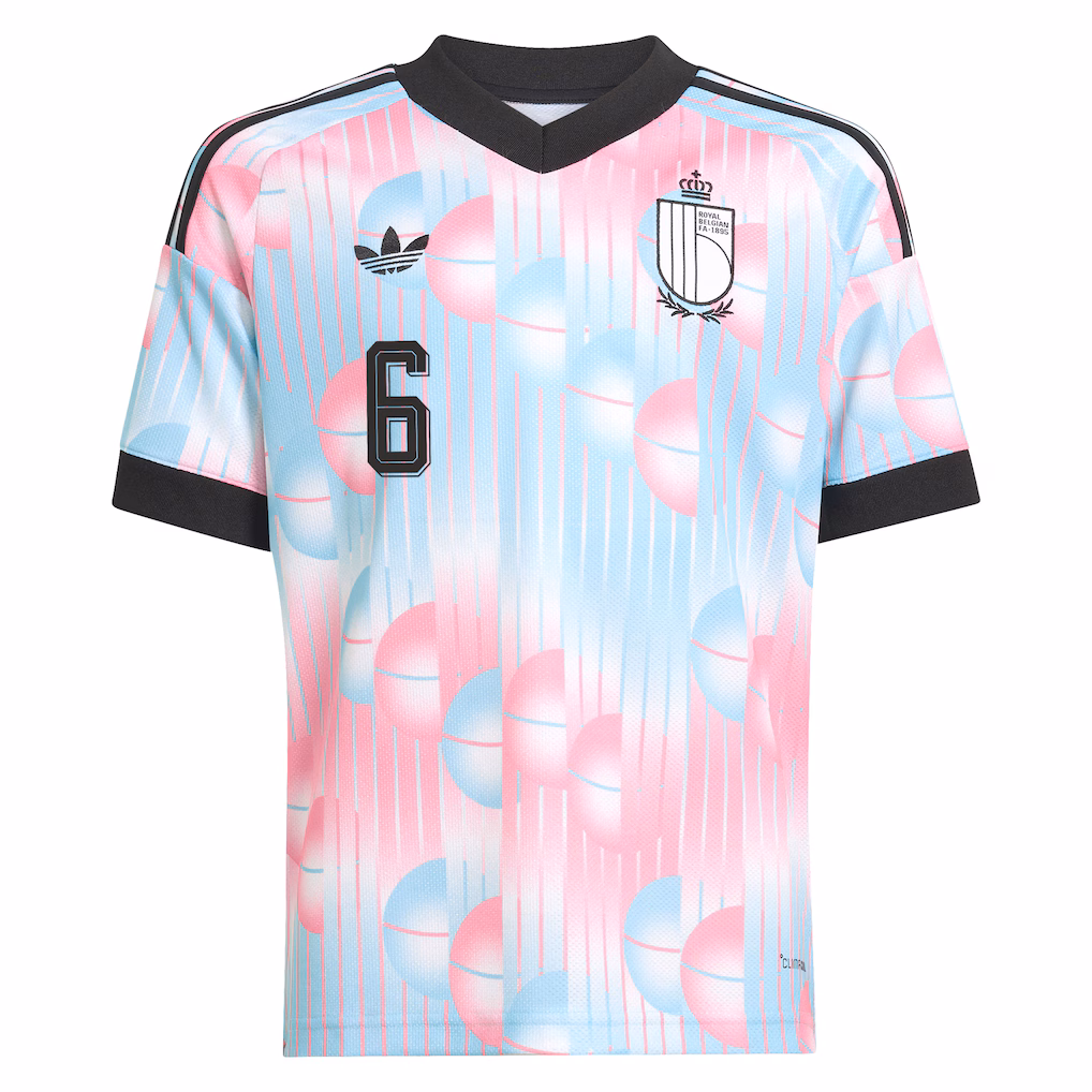 Amadou Onana Belgium 2026 Away Soccer Jersey by Adidas