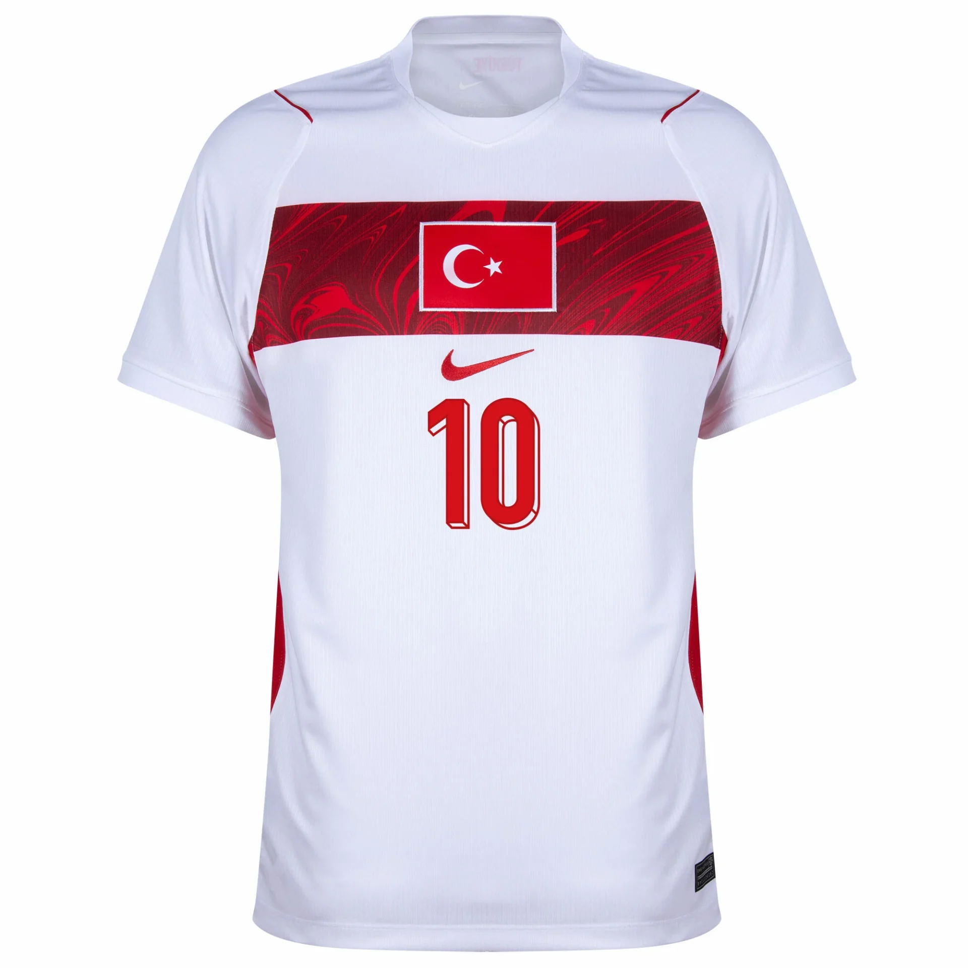 Hakan Çalhanoğlu Turkey 2026 Away Soccer Jersey by Nike