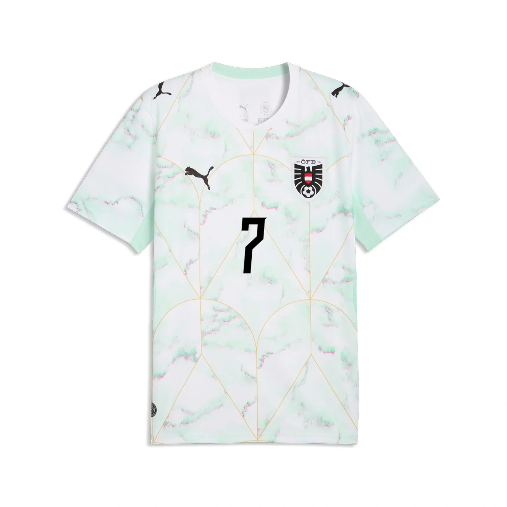 Marko Arnautović Austria 2026 Away Soccer Jersey by PUMA