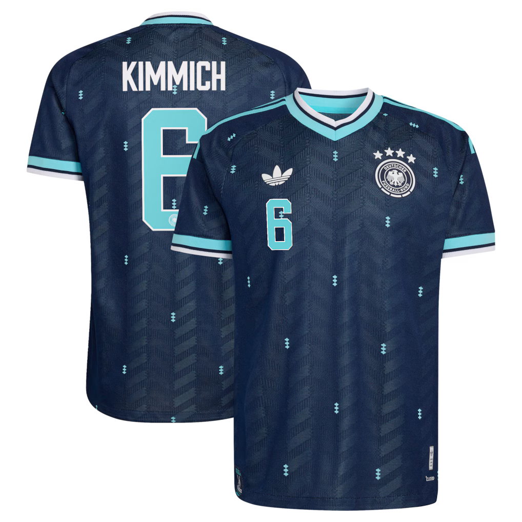 Joshua Kimmich Germany 2026 Away Soccer Jersey by Adidas