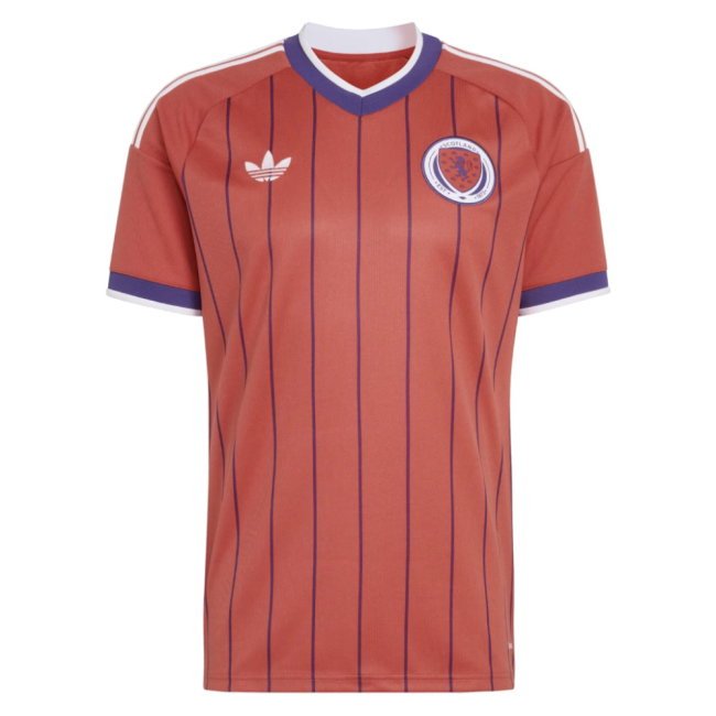 Kieran Tierney Scotland 2026 Away Soccer Jersey by Adidas